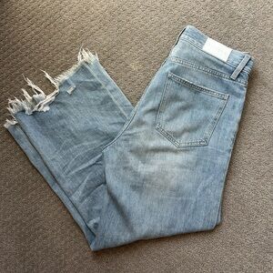 Pistola Lana High Rise Wide Leg Cropped Jeans